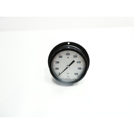 Ashcroft 4-1/2IN 1/4IN 0-800PSI NPT PRESSURE GAUGE 45-1010A-02B-800